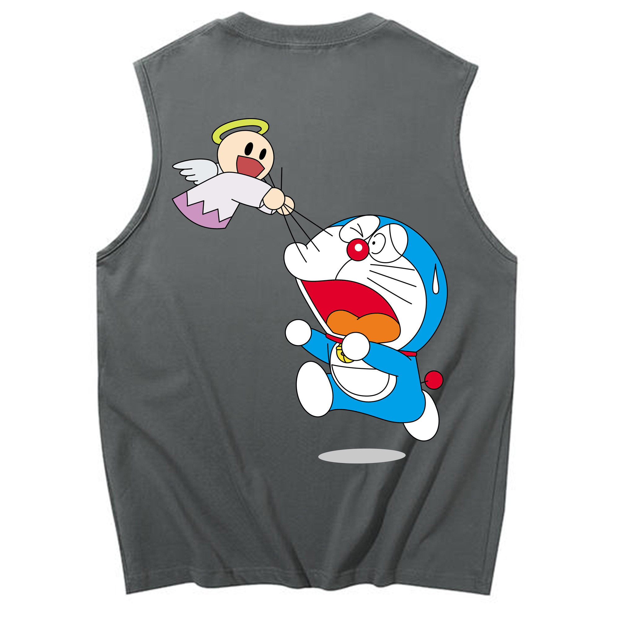 （画像用） ドラえもん Doraemon コットン100％タンクトップ（背面プリント）